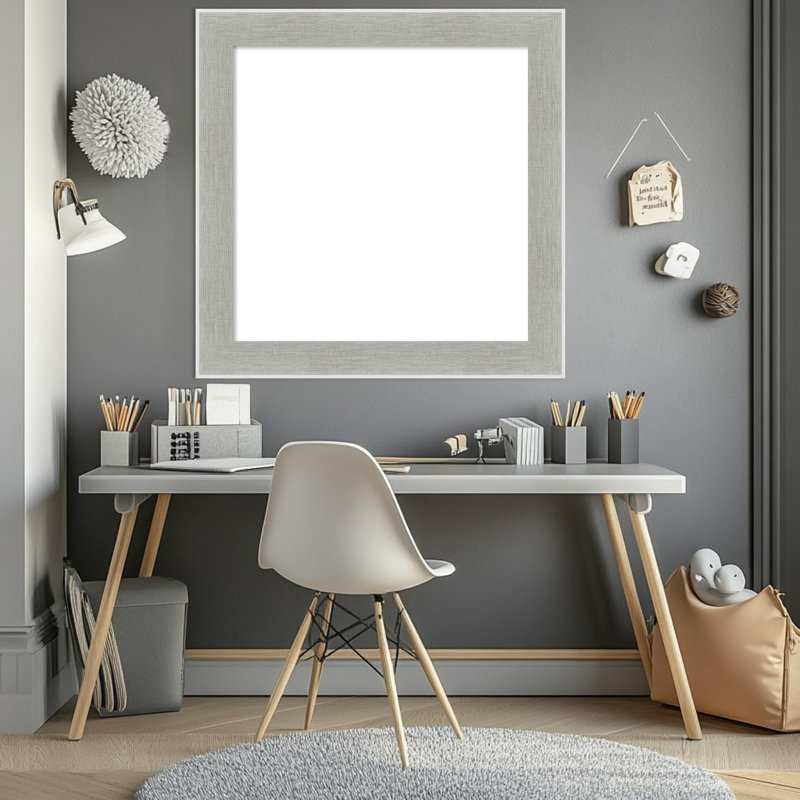 Glam Linen Grey, H 29 po x l 29 po