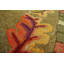 Tapis crocheté antique