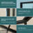 42" W X 76" H Diamond-Shaped Corner Shower Door, 5/16 In.(8Mm), Matte Black