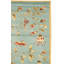 Tapis à motif floral Carolane-21588176