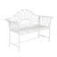 Banc de jardin en métal Severson