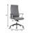 Hilton High-Back Ergonomic Faux Leather Executive Office Chair with Padded Arms, Swivel Base & Tilt Lock – Modern Adjustable Desk Chair for Home Office or Conference Room-1266761940