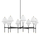 GLENMOORE 8 LIGHT CHANDELIER