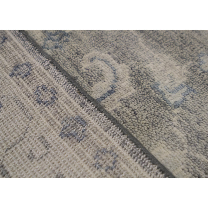 Nomad Oriental Area Rug in Green/Ivory