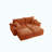 Boneless Modular Sectional Sofa with Ottomans No Assembly-2038222774