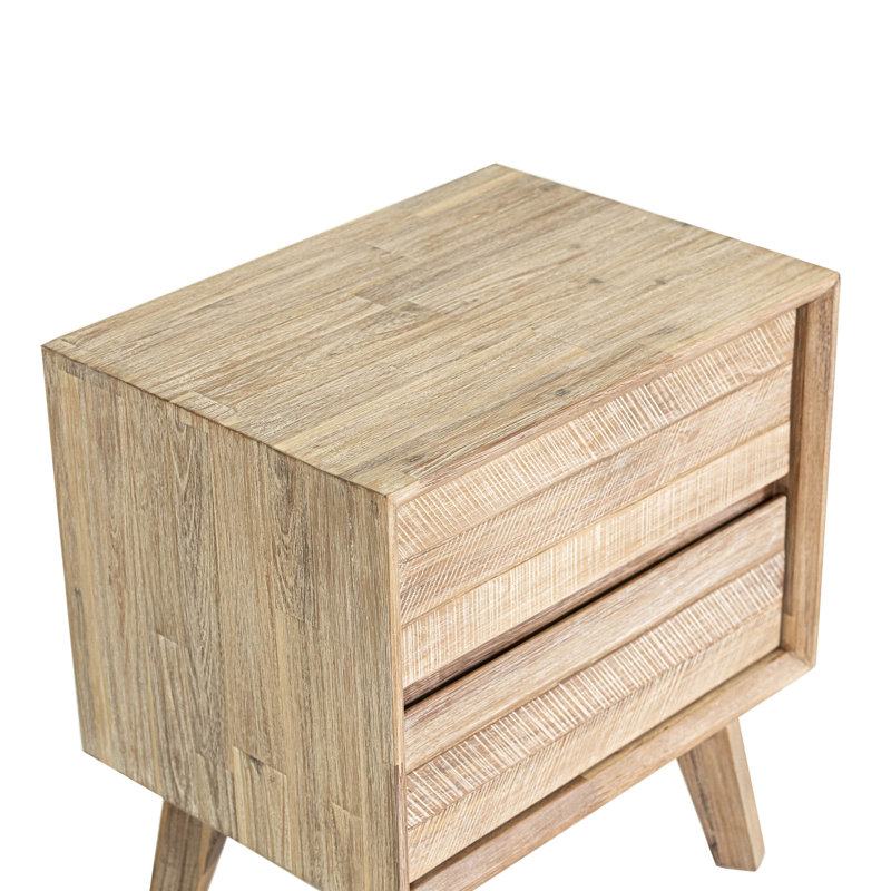 Table de chevet 2 tiroirs Claxton