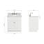 Ensemble de meuble-lavabo double 31 po Abell-1098718060