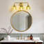 Luminaire de meuble-lavabo moderne 21 "avec abat-jour en verre pétale vert-899511063-898368472