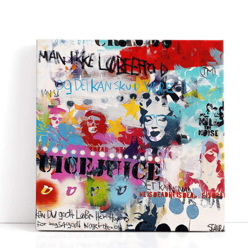 Juice - Canvas Print Wall Art, 12" H x 12" W