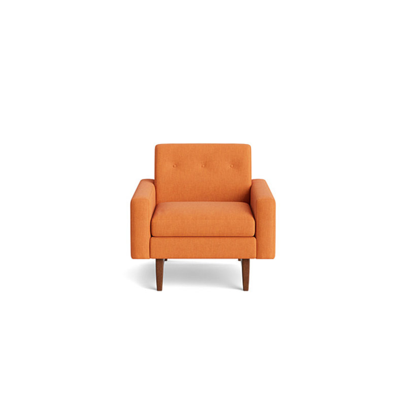 Tyler Chair, Performance Weave - Carrot