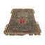 Wool Oriental Area Rug in Green