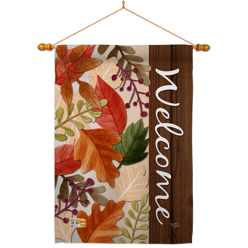 Ensemble de drapeaux d'automne 40 x 28 po