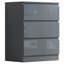 Warren 60cm 3 Drawer Chest of Drawers-1186761173