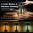 Portable Cordless 3-Way Dimmable Touch Table Lamps, Rechargeable Battery-Operated LED Metal Night Light [2 Pack]