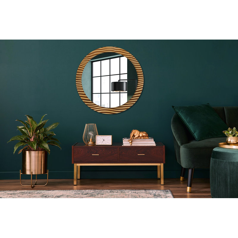Huldar Glass Flat Wall Mirror