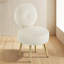 Chaise de coiffeuse avec tabouret d'appoint Noehly-1957213447