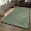 Oslo Mint Shaggy Area Rug – Soft Polyester Carpet for Living Room & Bedroom, Hallway Runner & Mat-1670082676