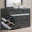 Naima Black Finish Dresser