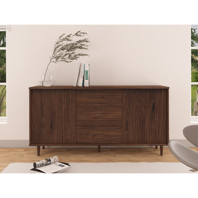 Boblitt 160cm Solid Wood Sideboard