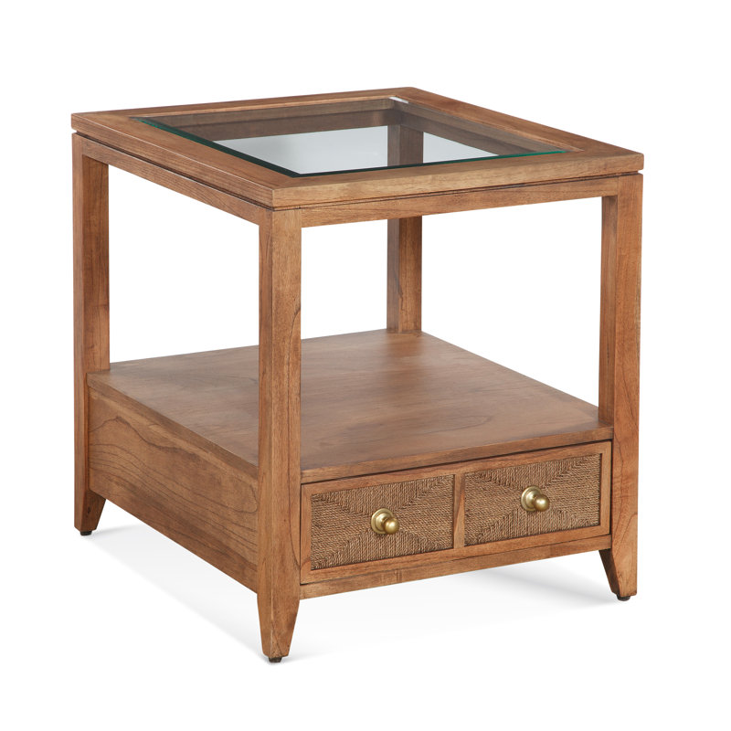 Edenton End Table, Aged Barrel
