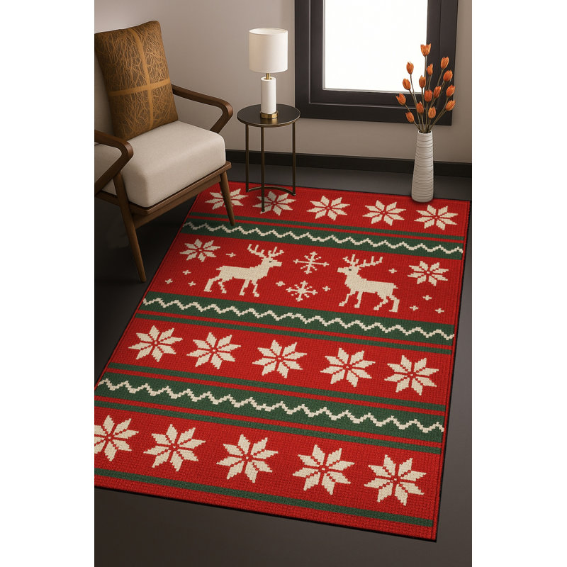 Tapis décoratif tissé crème Mosso, 6'7" x 9'10"