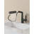 Pull-Out Lift LED Temperature Digital Display Bathroom Basin Faucet, Single Handle 360° Rotatable Waterfall 3-In-1 Basin Tap With Adjustable Height-110712554
