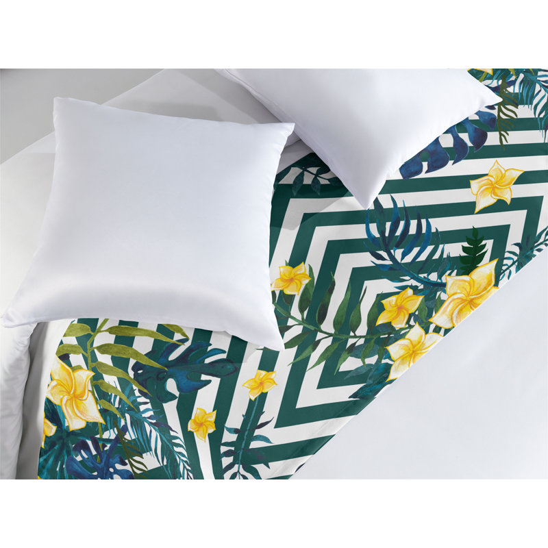 Foulard Ambesonne Hibiscus, Très grand lit