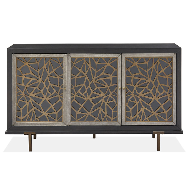 Bahily 61.13 " W Glass Server