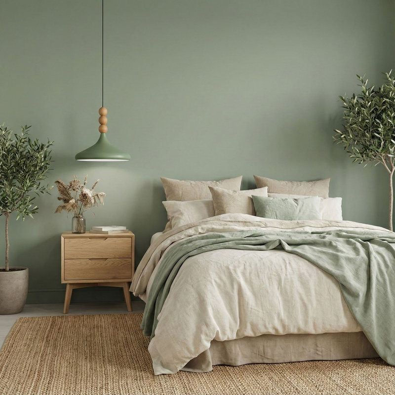 Lustre, Vert / chêne