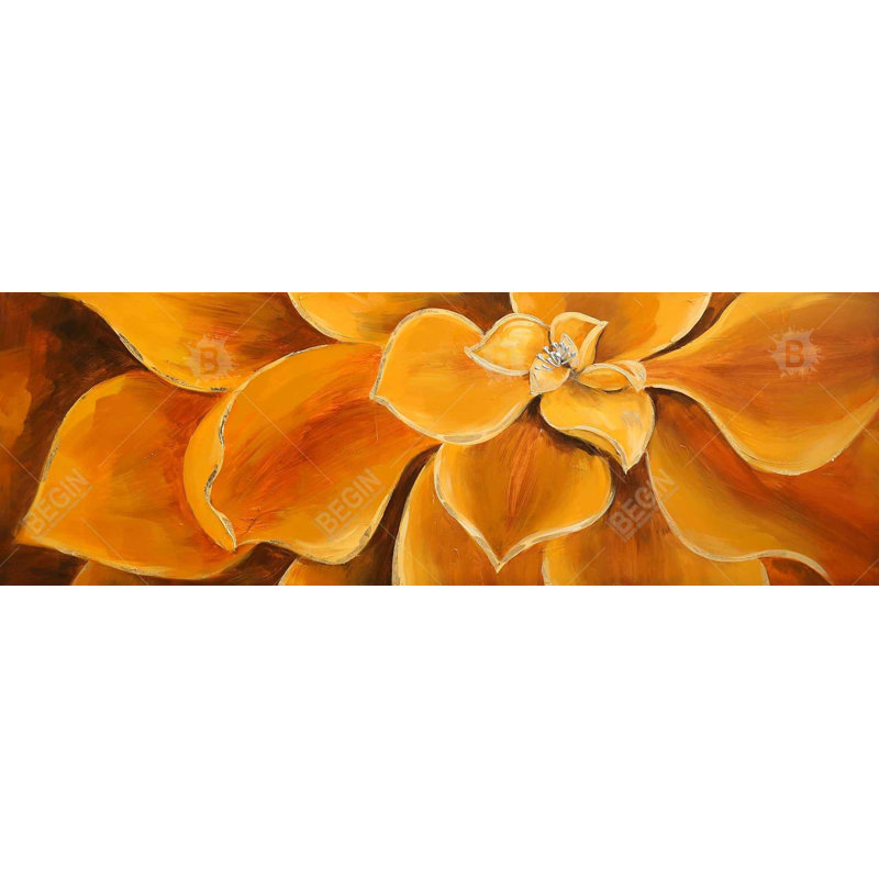 " Orange Flower Closeup "