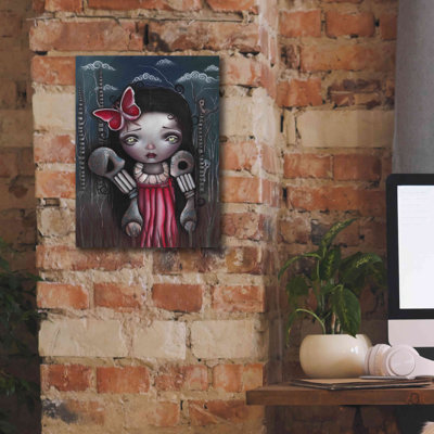 «Bones And Butterflies» par Abril Andrade, art mural sur toile