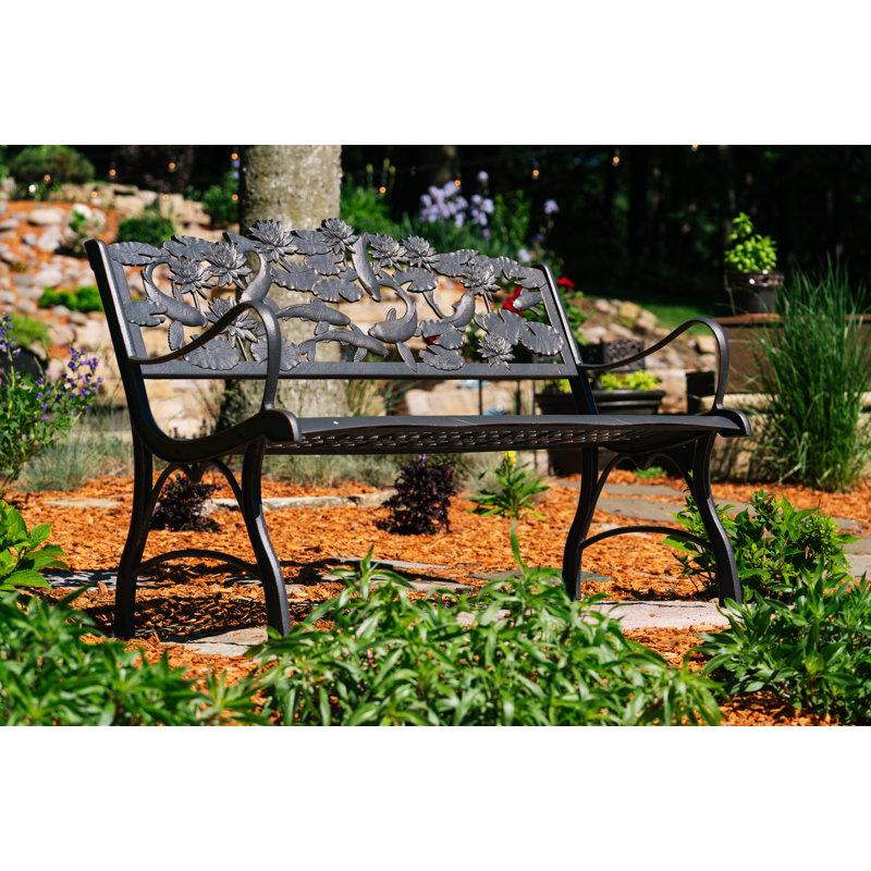 Banc de parc en fonte Ulm Koi