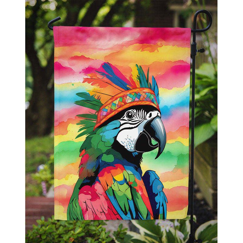 Drapeau de jardin hippie
