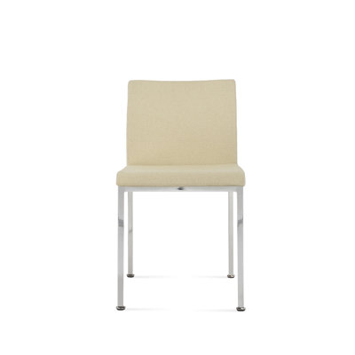 Aria Metal Side Chair in Wool