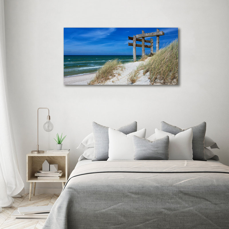 Coastal Dunes - Wrapped Canvas Print