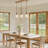 Coleridge 3 - Light Dimmable Kitchen Island Pendant