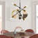 Whelchel 6 - Light Dimmable Sputnik Modern Linear Chandelier