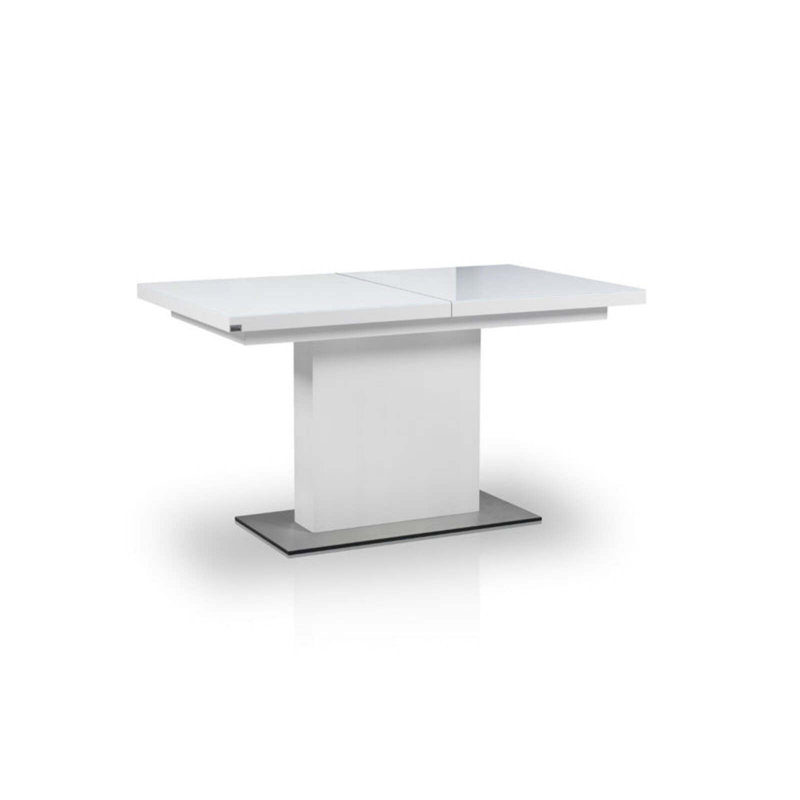 Aligi Extendable Glass Top Dining Table
