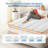 10 Inch Medium Firm Hybrid Mattress with Gel Memory Foam and Pocketed Springs, King Size Mattress in a Box, Pressure Relief and Support, Motion Isolation-2011102364