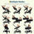Lightweight Double Stroller for Infant & Toddler - Reversible Tandem Pushchair with Collapsible Bassinet - Adjustable Backrest & Canopy-125015370