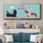 Collection Valendogs, toile C encadrée-110586482