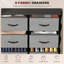 86 cm W Chest of 8 Drawers