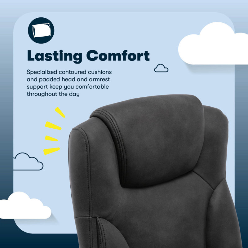 Comfort Eco Swivel Office Chair, Black
