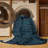 Machine Washable Abstract Blue Area Rug-977839553