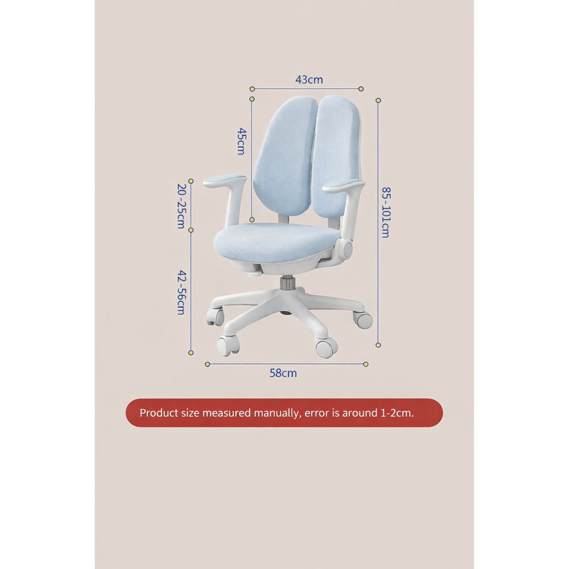 Chaise de bureau ergonomique pour enfants