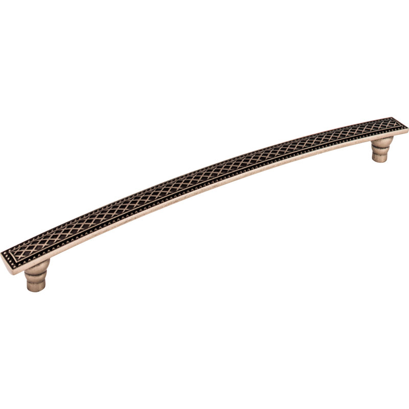 Trevi 12" Center to Center Appliance Pull, Pewter Antique