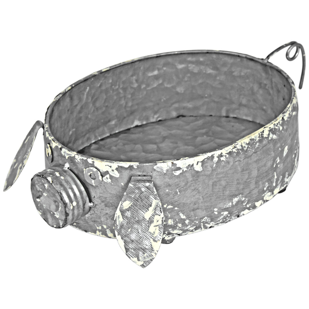 Caldicot Handmade Metal Statue Planter