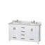 Sheffield 60" Double Bathroom Vanity Set with Mirror-70575324-70575327-86051063