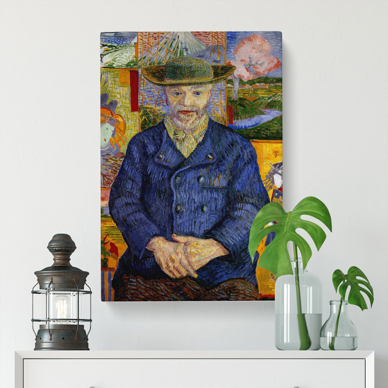 Portrait Of Pecre Tanguy by Vincent Van Gogh - Wrapped Canvas, 76cm H x 50cm W x 3cm D