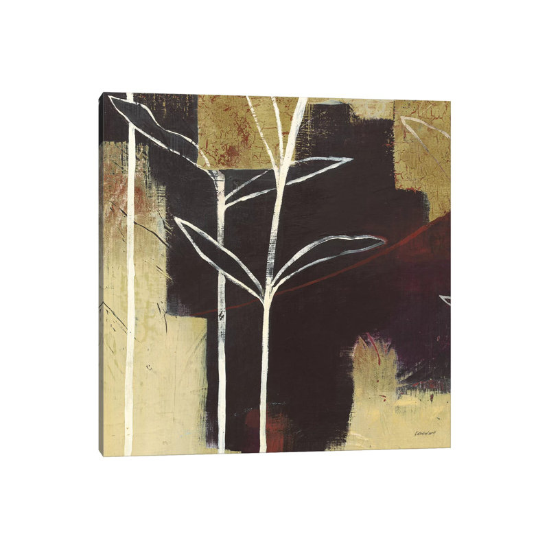 Sun Stems Tile III by Kathrine Lovell - Wrapped Canvas Gallery-Wrapped Canvas Giclée, 30.48cm H x 30.48cm W